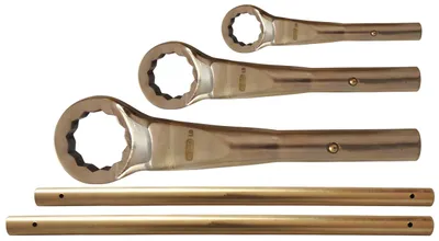Produktbild von KS Tools BRONZEplus Zugringschlüssel-Satz 18-tlg, 963.8081