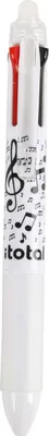 Produktbild von Itotal 4in1 löschbarer mehrfarbiger Musikstift