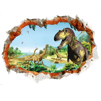 Produktbild von Dinosaurier Wandtattoo Wandaufkleber,Dinosaurier Wandsticker