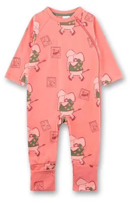 Obrázek produktu pro Sanetta, růžový overal pro kojence | Kombinéza pro kojence