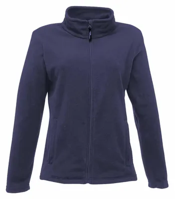 Produktbild von Regatta Micro-Fleecejacke für Damen mit durchgehendem Reißverschluss, Schwarz, G