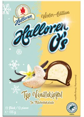 Produktbild von Halloren O's Typ Vanillekipferl 125g