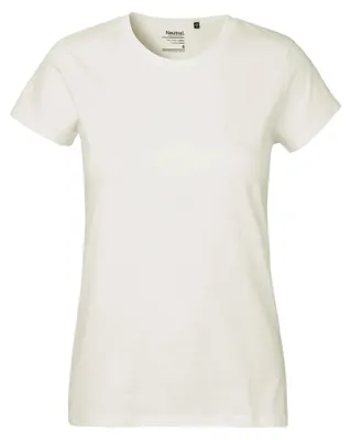 Image de Neutre - T-shirt pour femmes, classique LT3466 (S) (naturel)