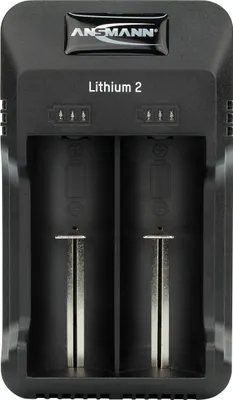 Produktbild von Ansmann 1001-0050 Lithium 2 Universal-Ladegerät, fÃ1/4r bis zu 2 Akkus