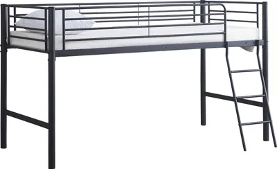 Produktbild von Julie Halbhochbett 90x200cm - Metall - mattschwarz