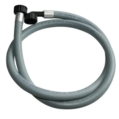 Produktbild von Gummi-Zulaufschlauch für Wasch- und Spülmaschinen 3/8" mit Verschraubungen, 3,00 Meter (bis 90°C)