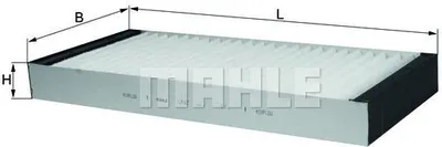 Immagine prodotto di Filtro aria abitacolo Filtro antiparticolato