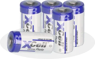 Immagine prodotto di 5x batterie CR123A DL123A 3V CR17345 Ultra Lithium Foto sciolte