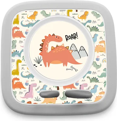 Image de Film de protection compatible avec la Toniebox 2 – Film sur mesure avec motif – Accessoire – Film de protection autocollant – Protection anti-rayures pour la Toniebox Y015-07 Dinos