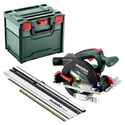 Produktbild von Metabo KS 18 LTX 57 BL Akku Handkreissäge 18 V 57 mm + KFS 44 Kappschiene 440 mm ( 691223000 ) + Metabox - ohne Akku, ohne Ladegerät