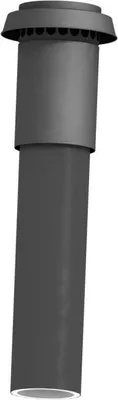 Image de Lanterneau Kermi x-well DN 160/180, isolé, noir