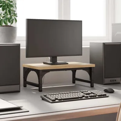 Obrázok produktu pre Stojan na monitor dub sonoma 37x23x14 cm kompozitné drevo