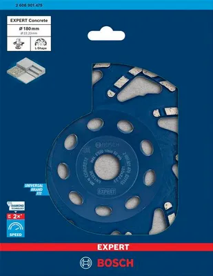 Produktbild von EXPERT Concrete Topfscheibe, 180x22,23x4,5 mm