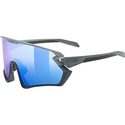 Produktbild von Uvex sportstyle 231 2.0, Multisportbrille, Vollrand, Schwarz, Grau, Schwarz, Grau, Blau