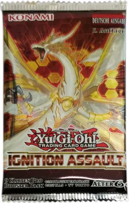 Produktbild von Yu-Gi-Oh! Ignition Assault Booster Pack deutsch 1. Auflage , Menge:1 Stück
