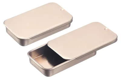 Produktbild von Solidchoice – Set mit 16 Metallbehältern für Aufbewahrung und kreative Projekte