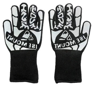 Produktbild von Hitzebeständige BBQ-Handschuhe mit Hochtemperaturresistenz für Picknick und Camping im Freien