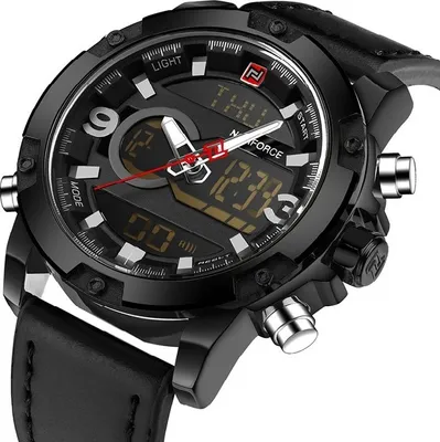 Produktbild von NAVIFORCE GE-2836 Herrenuhr Schwarz/Silber kaufen KP2836