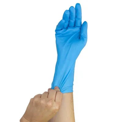 Produktbild von Nitril-Chemikalienschutzhandschuh High Risk - M