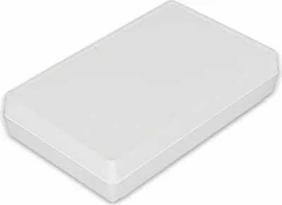 Image de Boîtier manuel plat 144x90x34mm, gris