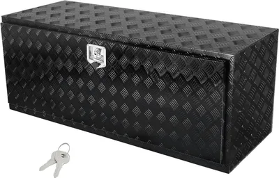 Produktbild von VEVOR Truckbox Werkzeugbox, Unterboden-Anhängerbox, Werkzeugkasten 1524 x 610 x 610 mm Pickup-Aufbewahrungsbox, Aluminiumlegierung, 50 kg belastbarer Werkzeugkasten, abschließbare Aufbewahrungsbox