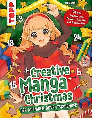 Produktbild von Creative Manga Christmas. Der Mitmach-Adventskalender