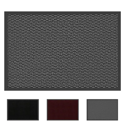 Produktbild von Fußmatte rutschfeste Fußmatte für Innen und Außen, 60x90cm,Fußmatte Eingang, rutschfeste Fußmatt,Hellgrau
