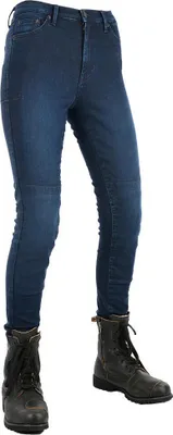 Produktbild von Oxford Hose Oa Jeggings Damen Blau Lang Gr. 14