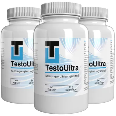 Obrázek produktu pro Testo Ultra - 180 kapslí (3x 60 kapslí), balení po 3 kusech