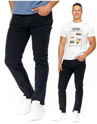 Produktbild von Moraj | Jeans - Größe 34 - Herrenjeans Schwarz - schwarze Jeans - Baumwolle klassische Jeans