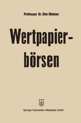 Obrázek produktu pro Wertpapierbörsen