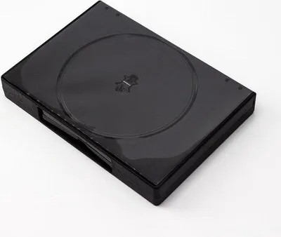 Produktbild von DVD-Blu-Ray-Lagerbox - Schwarz - 27mm - 8-Scheiben-Fassung