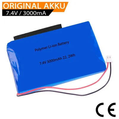 Produktbild von ORSEM Original Akku 7.4V 3000mA für Satfinder SATLINK & HD-LINE Akkupack Messgeräte