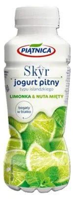 Immagine prodotto di Yogurt da bere Skyr al lime Piątnica 330 ml