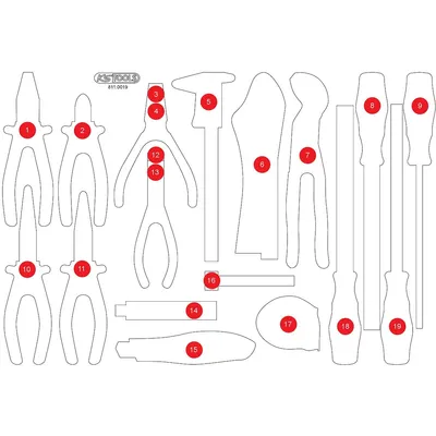 Produktbild von KS Tools 811.0019-97, 203 g, 1 Stück(e)