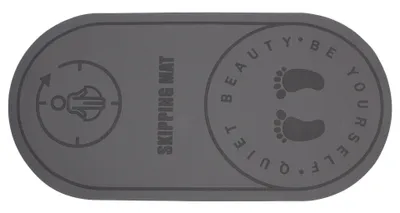 Produktbild von Skipping Mat 8 Sportmatte grau, 1 stück