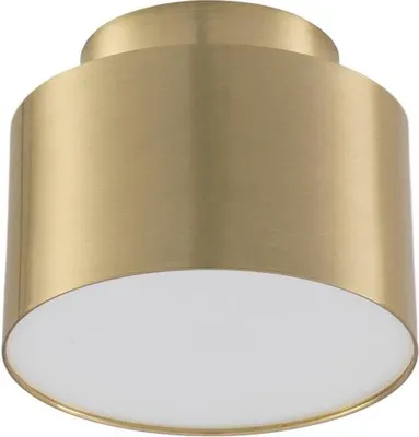 Produktbild von Lindby LED-Strahler Nivoria, 11 x 9 cm, goldfarben, Metall