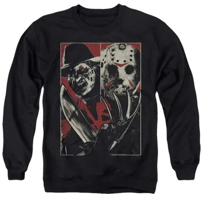 Imagen del producto de Sudadera para niños "Freddy Vs Jason" - Modelo TV40645 (Talla M) ()