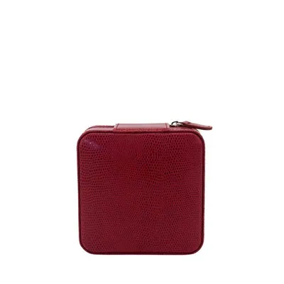 Produktbild von FRIEDRICH 23 Milano Lizard Schmuckkasten rot