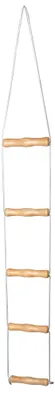 Image de Échelle de lit,5 poignées en bois anat.,façonnée env.130cm(Sundo),