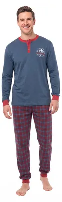 Immagine prodotto di Pigiama da uomo in cotone a maniche lunghe KLP4, marca Kisses&Love