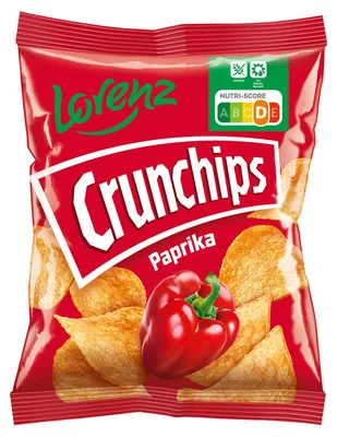 Zdjęcie produktu dla Lorenz Crunchips chipsy ziemniaczane z przyprawą paprykową 50g