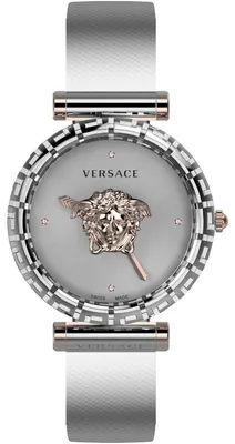 Produktbild von Versace Damen Ohrringe, Serie Vedv 01219, mit Saphir-Besatz, 30 mm Durchmesser