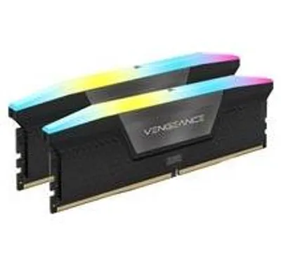 Produktbild von Corsair Vengeance RGB CMH128GX5M2D6000C40, 128 GB, 2 x 64 GB, DDR5, 288-pin DIMM