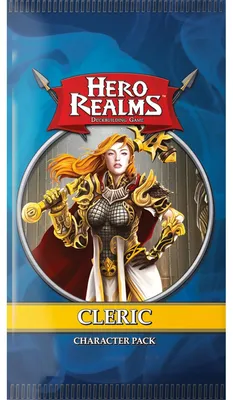 Image de Hero Realms : Pack d'extension "Cleric" - Jeu de cartes - Version anglaise