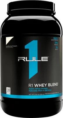 Produktbild von Rule1 R1 Whey Protein (2lbs) Vanilla Ice Cream - Eiweiße - Molkenprotein-Mischung