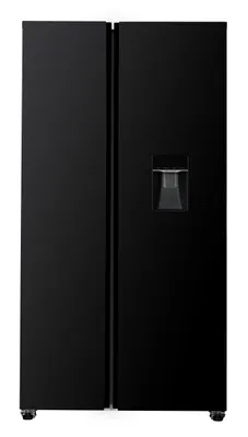 Produktbild von PKM SBS444EBWD Side by Side Kühl-Gefrierkombination 439 Liter, schwarz