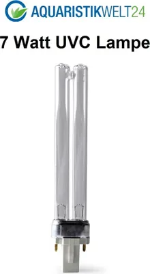 Produktbild von 7 Watt UVC Ersatzlampe für Wasserklärer mit G23 Sockel