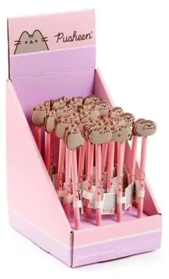 Image de Lot de 24 crayons Pusheen - Puckator