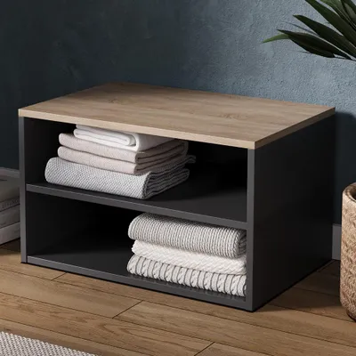 Obrázek produktu pro Komoda Vicco Betti Anthracite/Sonoma 60 x 36 cm se 2 přihrádkami, Model 56432